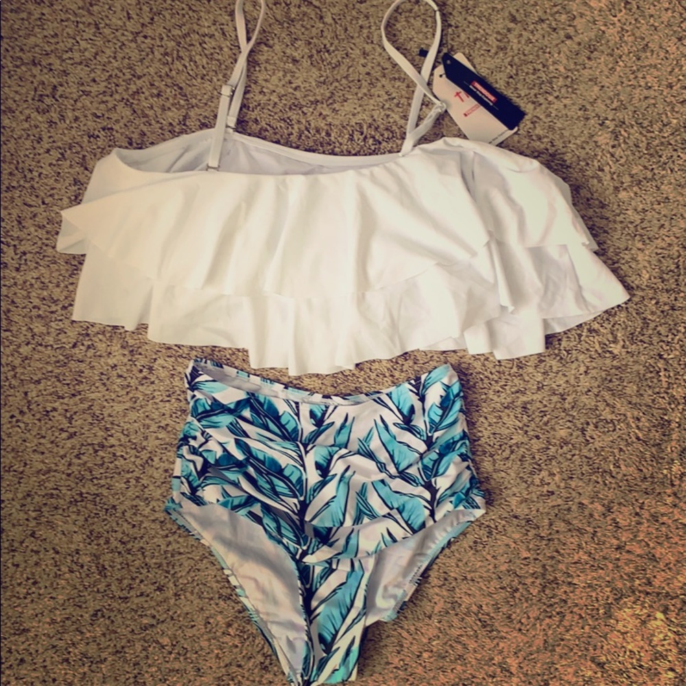Trendoux High Waist Bikini NWT